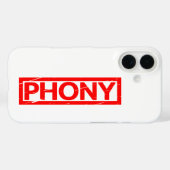 Phony Stamp Case-Mate iPhone Case (Achterkant (horizontaal))