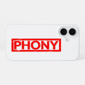 Phony Stamp iPhone 16 Hoesje (Achterkant horizontaal)