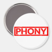 Phony Stamp Magneet (Voorkant / Achterkant)