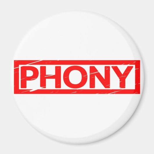 Phony Stamp Magneet (Voorkant)
