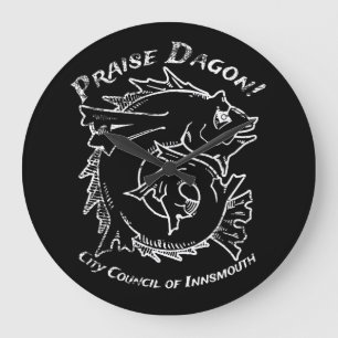 Phoogse Dagon Innsmouth Lovecraft Fish Horror Grote Klok