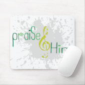 Phoogte Him Christelijke mousepad Muismat (Met muis)