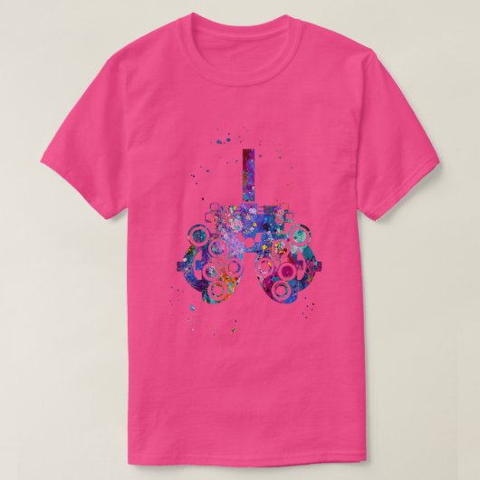 Phoropteroptometrieminrichting 3 t-shirt (Design voorkant)