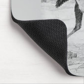 Phororhacos Terrorbird Mousemat Muismat (Hoek)