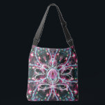 Phosphorescence Zen Lotus Crossbody Tas<br><div class="desc">In a stellar kaleidoscope the spirit of the Zen Lotus centers its energy. Center your energy and become as one with this cosmic tote of the new age. Pack your bag with your mat and block and blanket and head for the ashram to do your practice. Perfect for all your...</div>