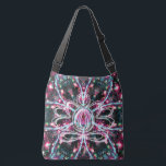 Phosphorescence Zen Lotus Crossbody Tas<br><div class="desc">In a stellar kaleidoscope the spirit of the Zen Lotus centers its energy. Center your energy and become as one with this cosmic tote of the new age. Pack your bag with your mat and block and blanket and head for the ashram to do your practice. Perfect for all your...</div>