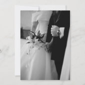 Photo and Details Card for Vellum Invitation Kaart (Voorkant)