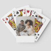 Photo and Space for Handwritten Message Pokerkaarten (Achterkant)