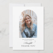 Photo Arch Christelijke begrafenis Dank u Bedankkaart (Voorkant)