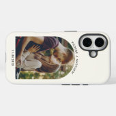 Photo Arch Verloving Keepsake gepersonaliseerd Case-Mate iPhone Case (Achterkant (horizontaal))