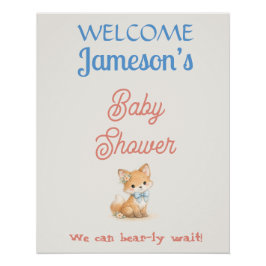 Photo Backdrop Family Gathering Keepsake | Elegant Perfect Poster