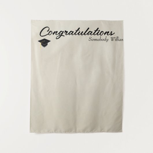 Photo Backdrop for Grad party Faux Drapery Wandkleed (Voorkant)