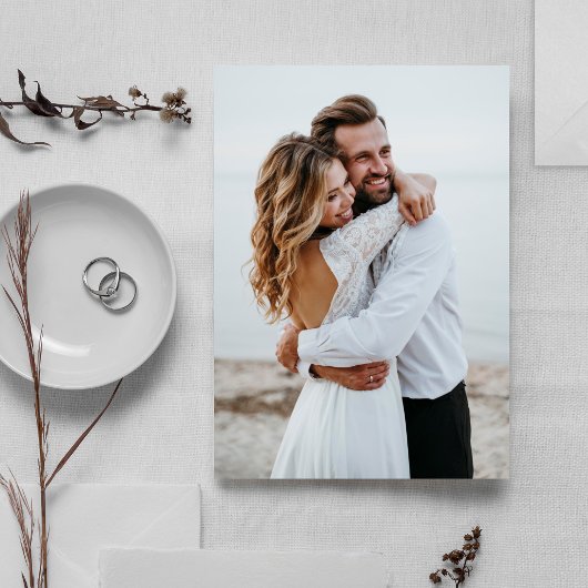 Photo Background For Vellum & Acrylic Wedding Kaart