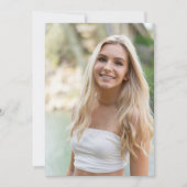 Photo BASE voor vellum overlay afstuderen Aankondiging (Voorkant)