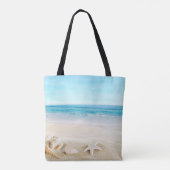 Photo Beach Summer Vacation Tote Bag (Achterkant)