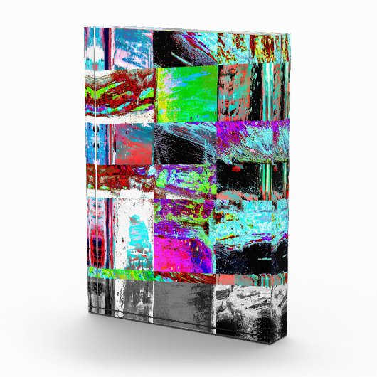 Photo Block – Abstract Grid Fotoblokken (Rechts)