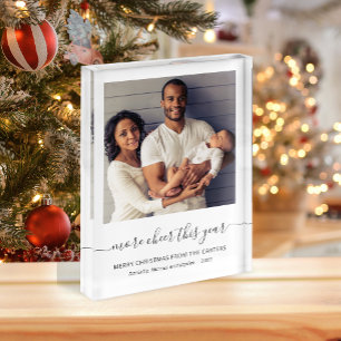 Photo Block Meer Cheer dit jaar Script Kerstmis Fotoblokken