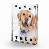 Photo Block Pet dog cat name  Fotoblokken (Rechts)