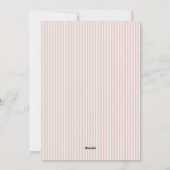 Photo Blush Ribbon Tree Christmas Feestdagenkaart (Achterkant)