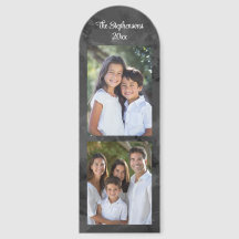 Photo Bookmark 5 Pictures Personalized 2-Sided