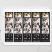Photo Booth 2x7" Bladwijzer Save the Date Wedding (Voorkant)