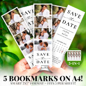 Photo Booth 2x7" Save the Date Wedding Strip