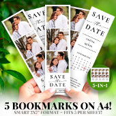 Photo Booth 2x7" Save the Date Wedding Strip