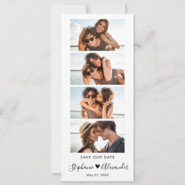 Photo Booth Bladwijzer Script Wedding Sla de datum Save The Date
