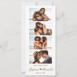 Photo Booth Bladwijzer Script Wedding Sla de datum Save The Date