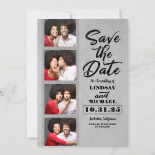 Photo Booth Bladwijzer thema Fun Save the Date