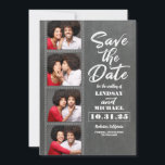 Photo Booth Bladwijzer thema Fun Save the Date<br><div class="desc">Modern en leuk om de datumkaarten op te slaan.</div>