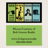 Photo Booth Company Event Visitekaartje (Voorkant /achterkant)