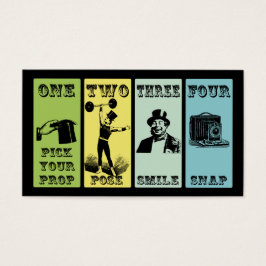 Photo Booth Company Event  Visitekaartje