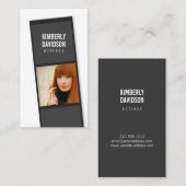 Photo Booth Film Strip voor Acteurs, Modellen Visitekaartje (Voorkant / Achterkant)