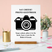 Photo Booth Guestbook Wedding Acryl Bord (Huwelijk)