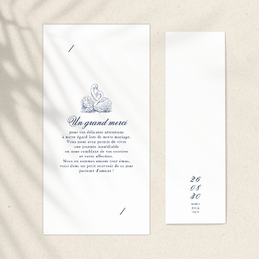 Photo Booth Sketch Dank u gevouwen Bladwijzer Kaart