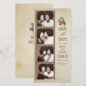 Photo Booth Theme  Save the Date (Voorkant / Achterkant)