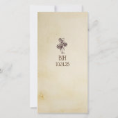 Photo Booth Theme  Save the Date (Achterkant)