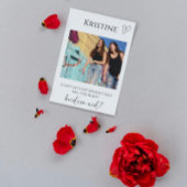 Photo Bridesmaid-kaartje Kaart