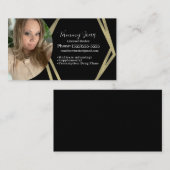 Photo Broker Gezondheidsbelasting Zwart Goud Visit Visitekaartje (Voorkant / Achterkant)