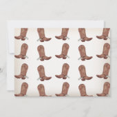 Photo Brown Widest One In The West 1st Birthday Kaart (Achterkant)