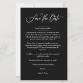 Photo Budget Black White Minimalist Vellum Effect (Achterkant)