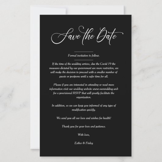 Photo Budget Black White Minimalist Vellum Effect (Achterkant)