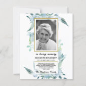 PHOTO Budget Sympathy In Loving Memory. (Voorkant)