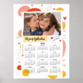 Photo Calendar 2026 Let Your Light Shine Poster (Voorkant)