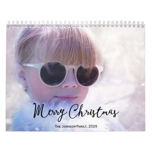 Photo Calendar 2026 Merry Christmas Kalender (Hoes)