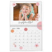 Photo Calendar 2026 Pretty Floral Motivational Kalender (Mar 2026)