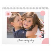 Photo Calendar 2026 Pretty Floral Motivational Kalender (Hoes)