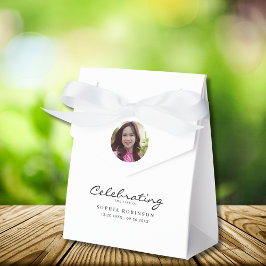 Photo Celebration of Life Memorial Keepsake Bedankdoosjes