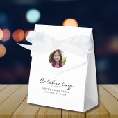 Photo Celebration of Life  Memorial Keepsake Bedankdoosjes